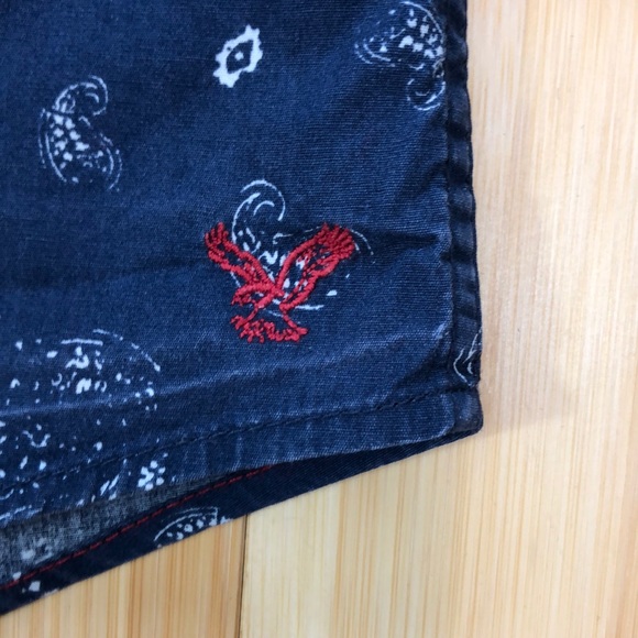 American Eagle Button Down Shirt Size Large EUC - Picture 5 of 8